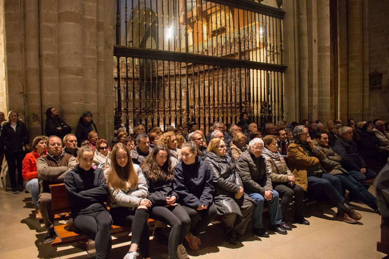 Despedida de las reliquias de Santo Domingo de la Calzada y reapertura al público de la cripta de la catedral tras los trabajos realizados en ella por el artista internacional Marko Rupnik