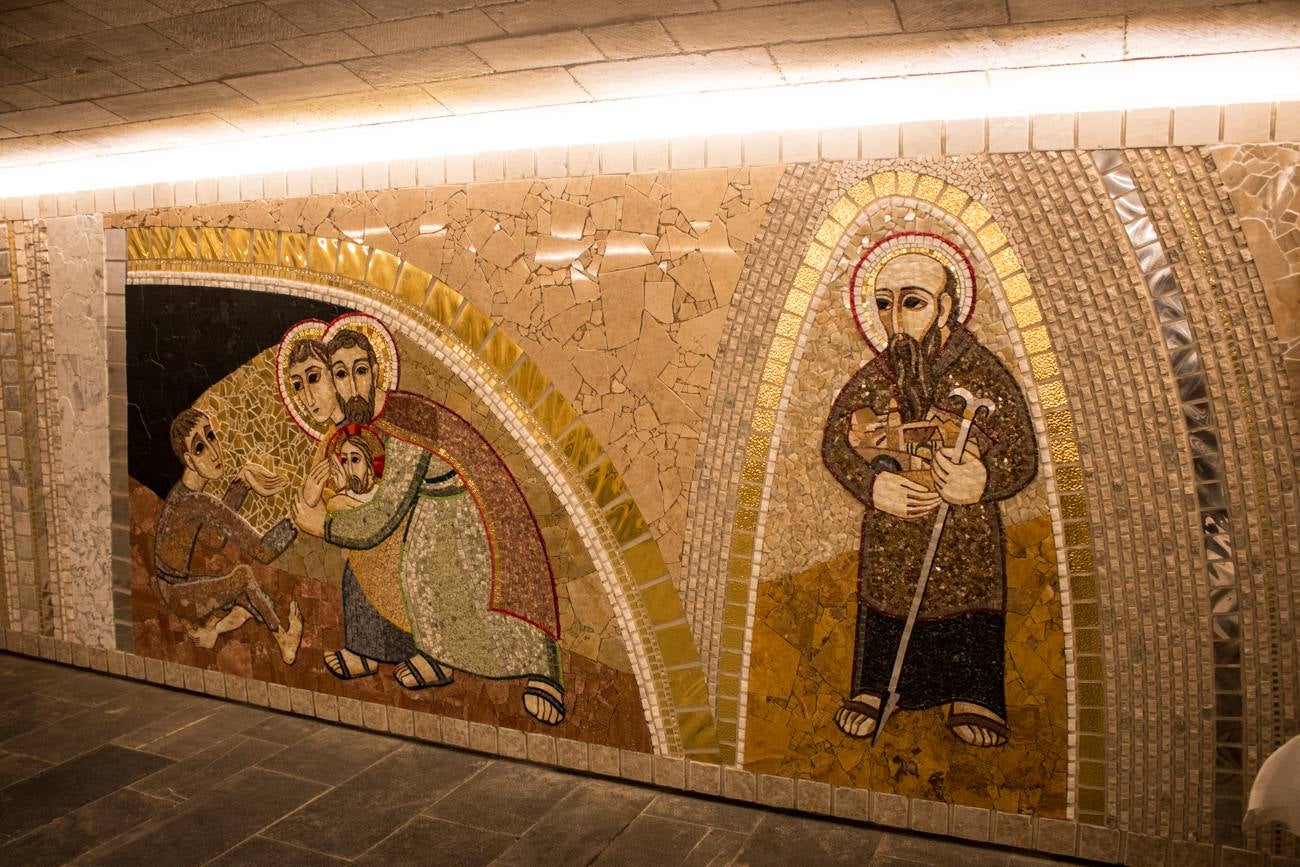 Despedida de las reliquias de Santo Domingo de la Calzada y reapertura al público de la cripta de la catedral tras los trabajos realizados en ella por el artista internacional Marko Rupnik