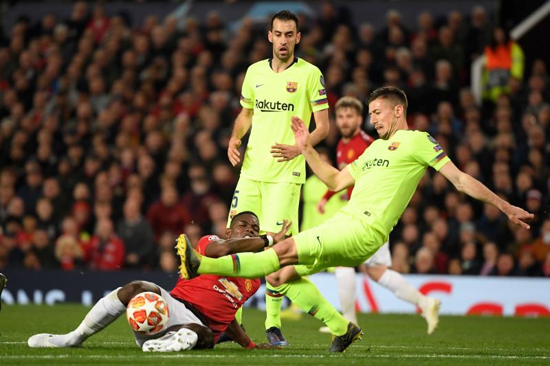 Fotos: Las mejores imágenes del United-Barcelona