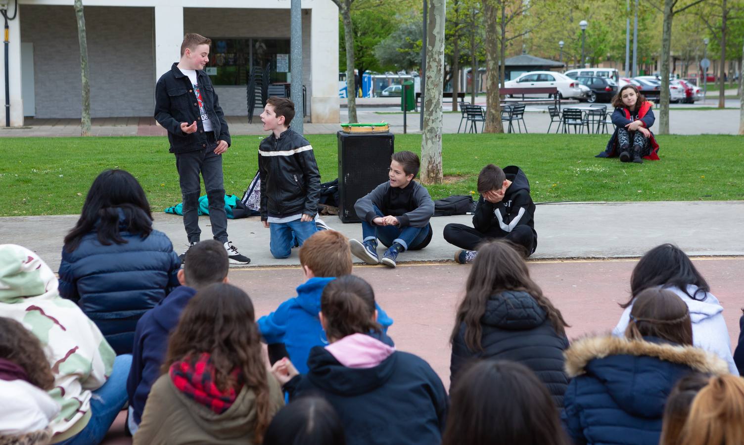 Fotos: Escolares riojanos celebran Musiqueando en el parque San Miguel de Logroño