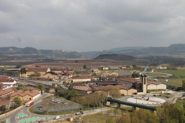 Vista desde la Atalaya de Haro del Barrio de la Estación. :: Ó.S.J.