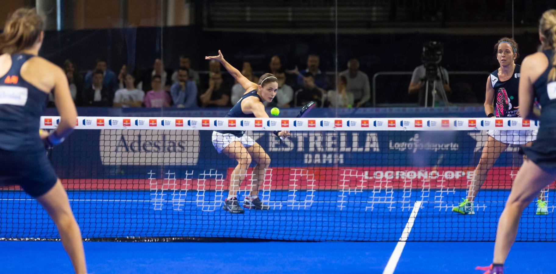 Fotos: Eli Amatriain y su parreja Patty Llaguno se despiden del Logroño Open World Padel Tour