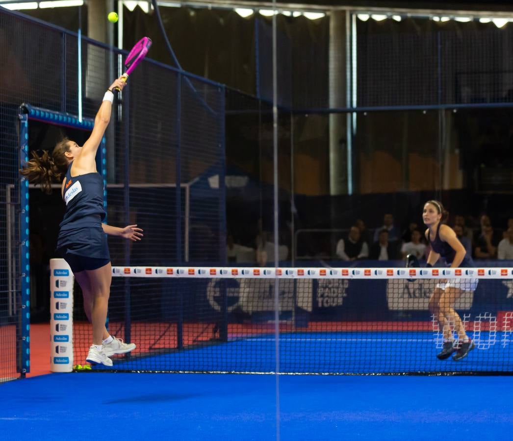 Fotos: Eli Amatriain y su parreja Patty Llaguno se despiden del Logroño Open World Padel Tour