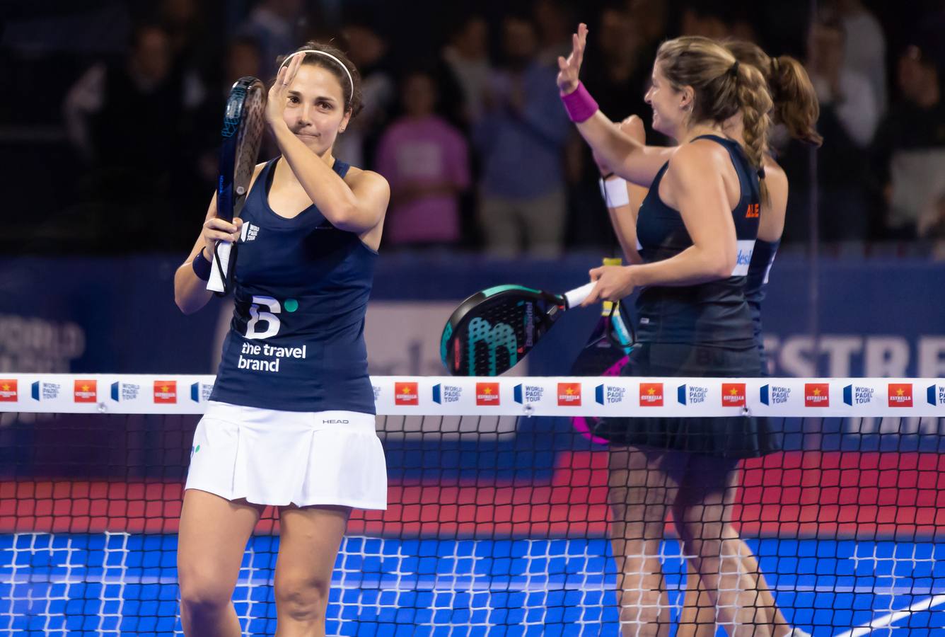 Fotos: Eli Amatriain y su parreja Patty Llaguno se despiden del Logroño Open World Padel Tour