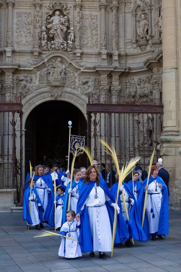 Fotos: La procesión de La Borriquita en Logroño