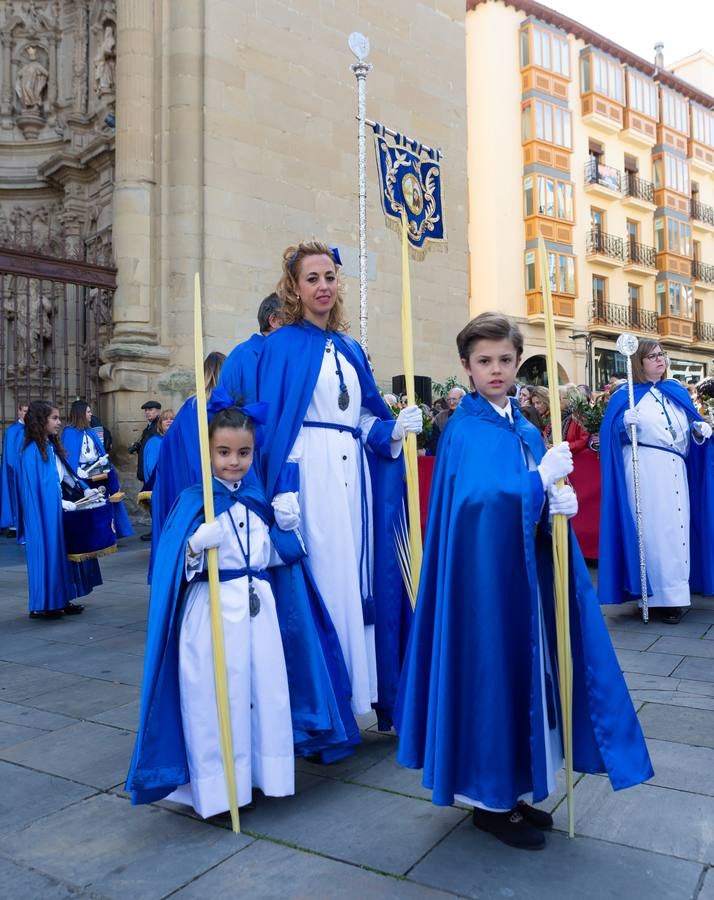 Fotos: La procesión de La Borriquita en Logroño