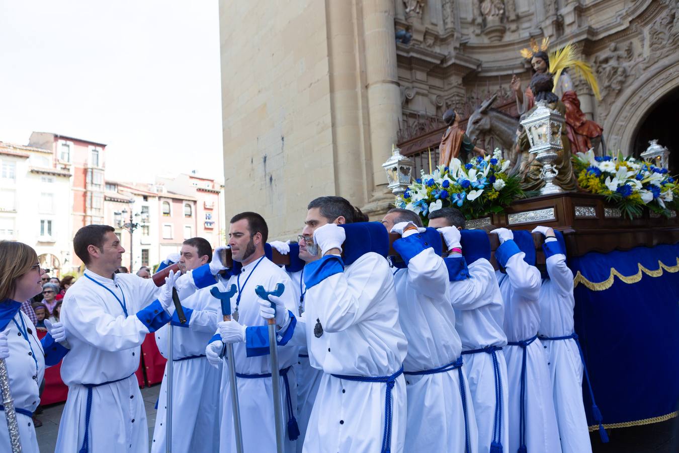 Fotos: La procesión de La Borriquita en Logroño