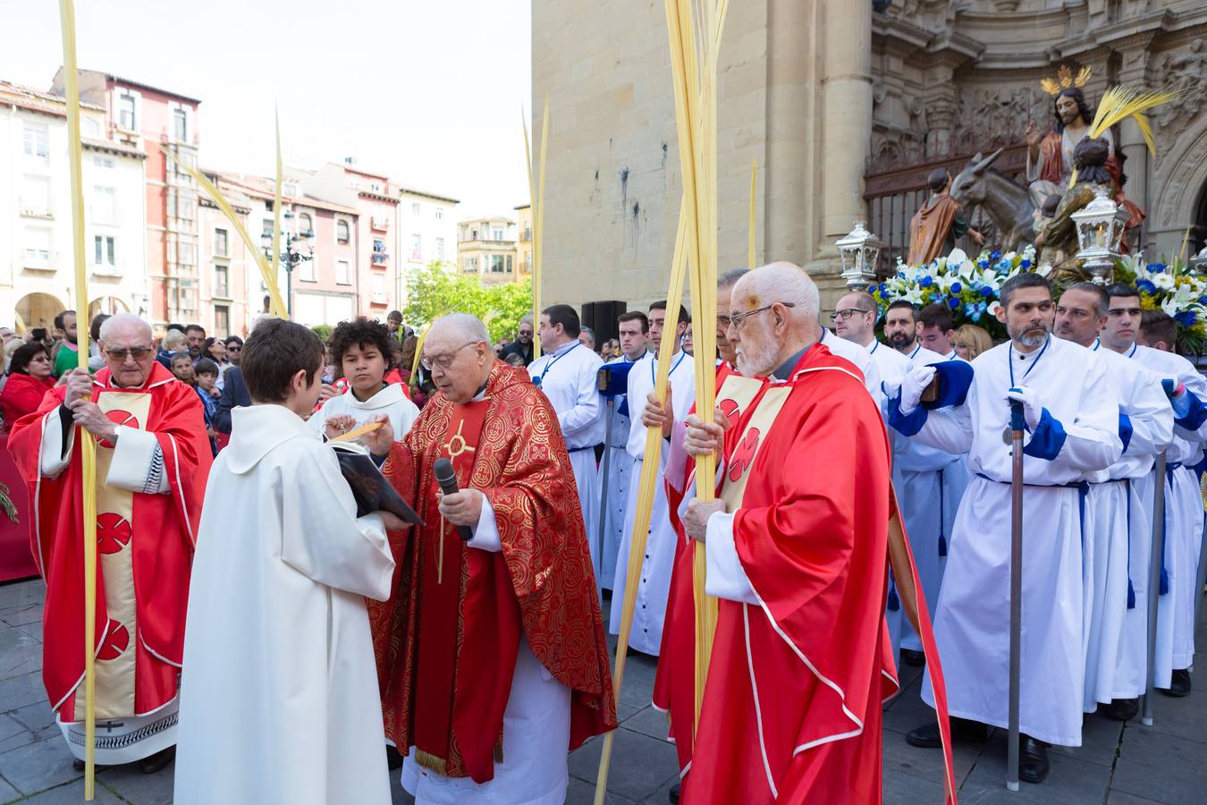 Fotos: La procesión de La Borriquita en Logroño