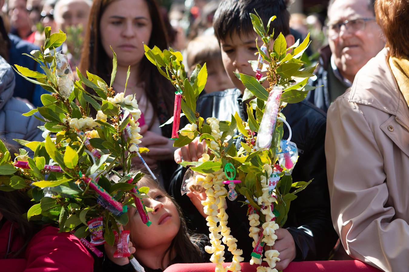 Fotos: La procesión de La Borriquita en Logroño