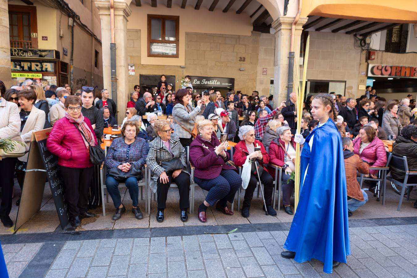 Fotos: La procesión de La Borriquita en Logroño