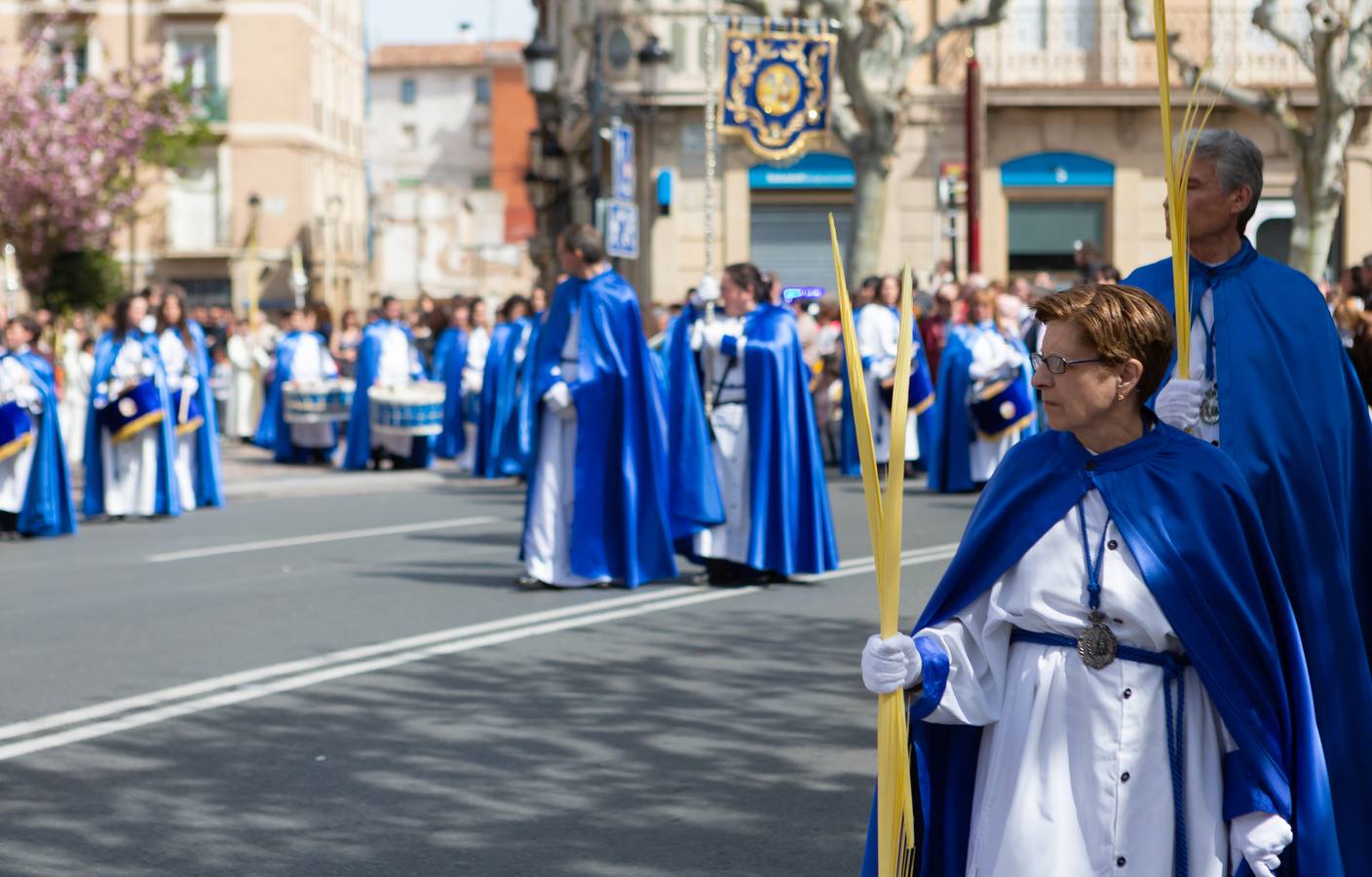 Fotos: La procesión de La Borriquita en Logroño