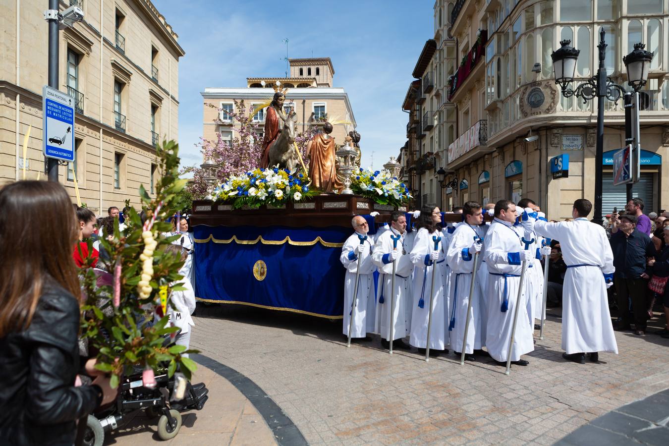 Fotos: La procesión de La Borriquita en Logroño