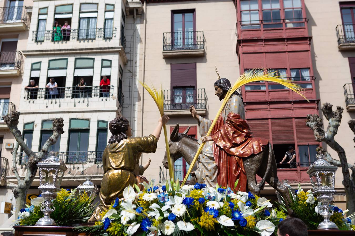 Fotos: La procesión de La Borriquita en Logroño