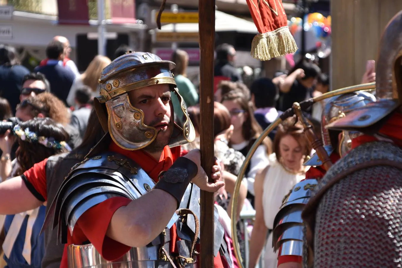 La ciudad recuerda su historia romana con la celebración de Mercafórum, un evento que se inauguró este sábado y que reserva numerosas actividades para este domingo