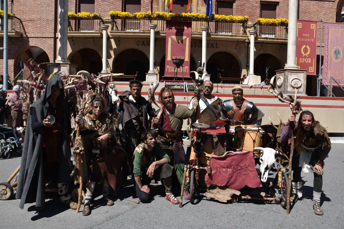 La ciudad recuerda su historia romana con la celebración de Mercafórum, un evento que se inauguró este sábado y que reserva numerosas actividades para este domingo