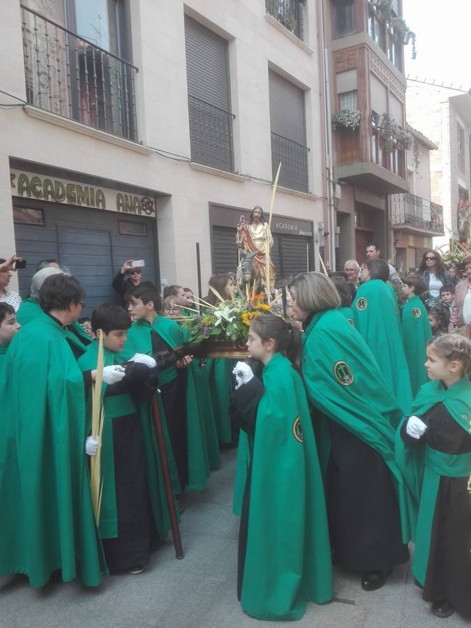 Fotos: El Domingo de Ramos en Alfaro, Arnedo, Cervera, Haro, Nájera y Santo Domingo