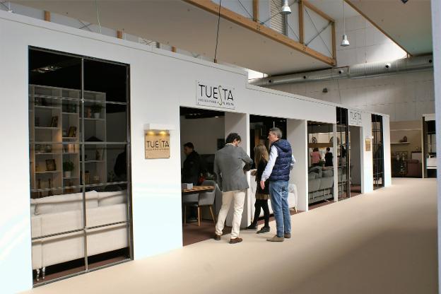 Stand de Muebles Tuesta, una de las galardonadas. ::