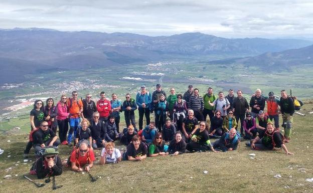 El Club Sampol recorrió la Sierra de Urbasa