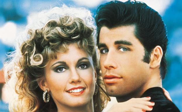 Olivia Newton-John y John Travolta en 'Grease' (1978).