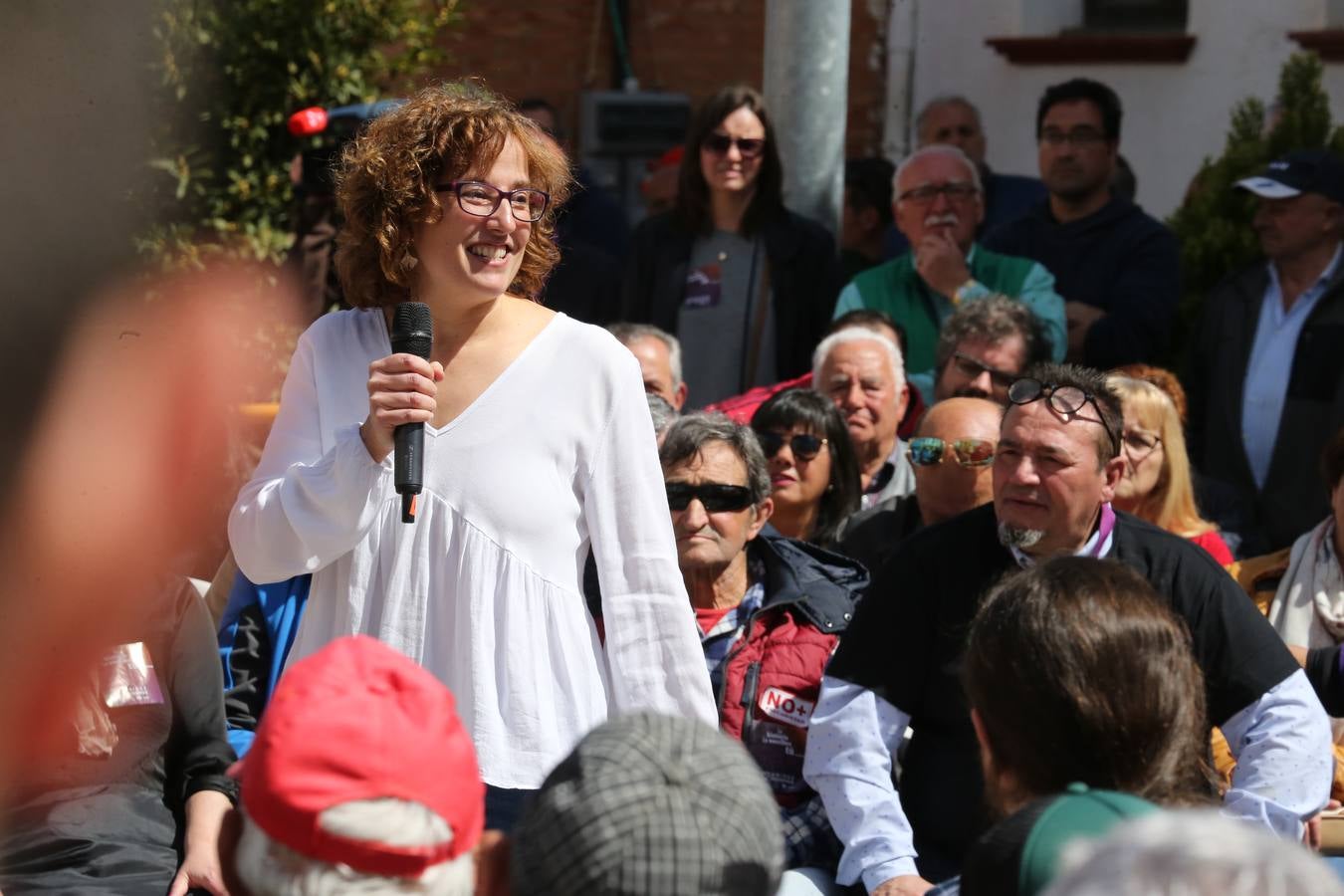 Fotos: Acto electoral de Pablo Iglesias en Nalda