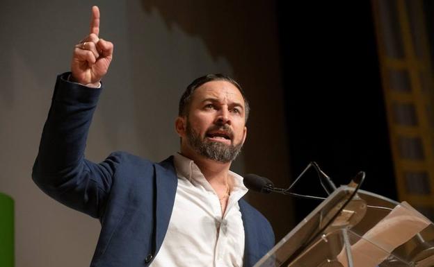 Abascal interviene este miércoles en un acto de Vox en Granada.