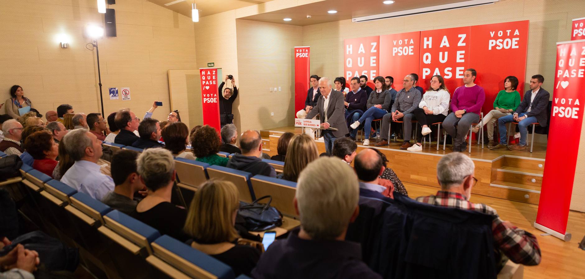 Fotos: Acto electoral de Marlaska en Logroño