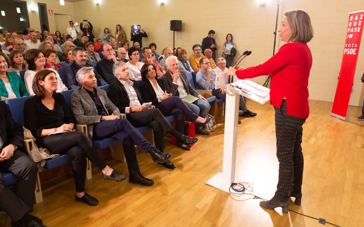 Fotos: Acto electoral de Marlaska en Logroño