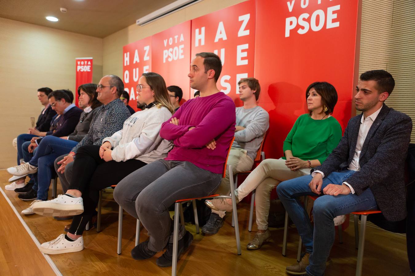 Fotos: Acto electoral de Marlaska en Logroño