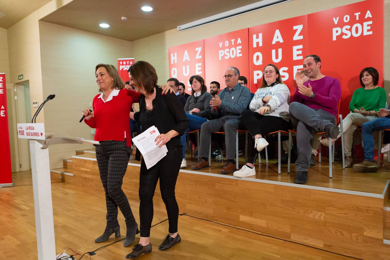 Fotos: Acto electoral de Marlaska en Logroño