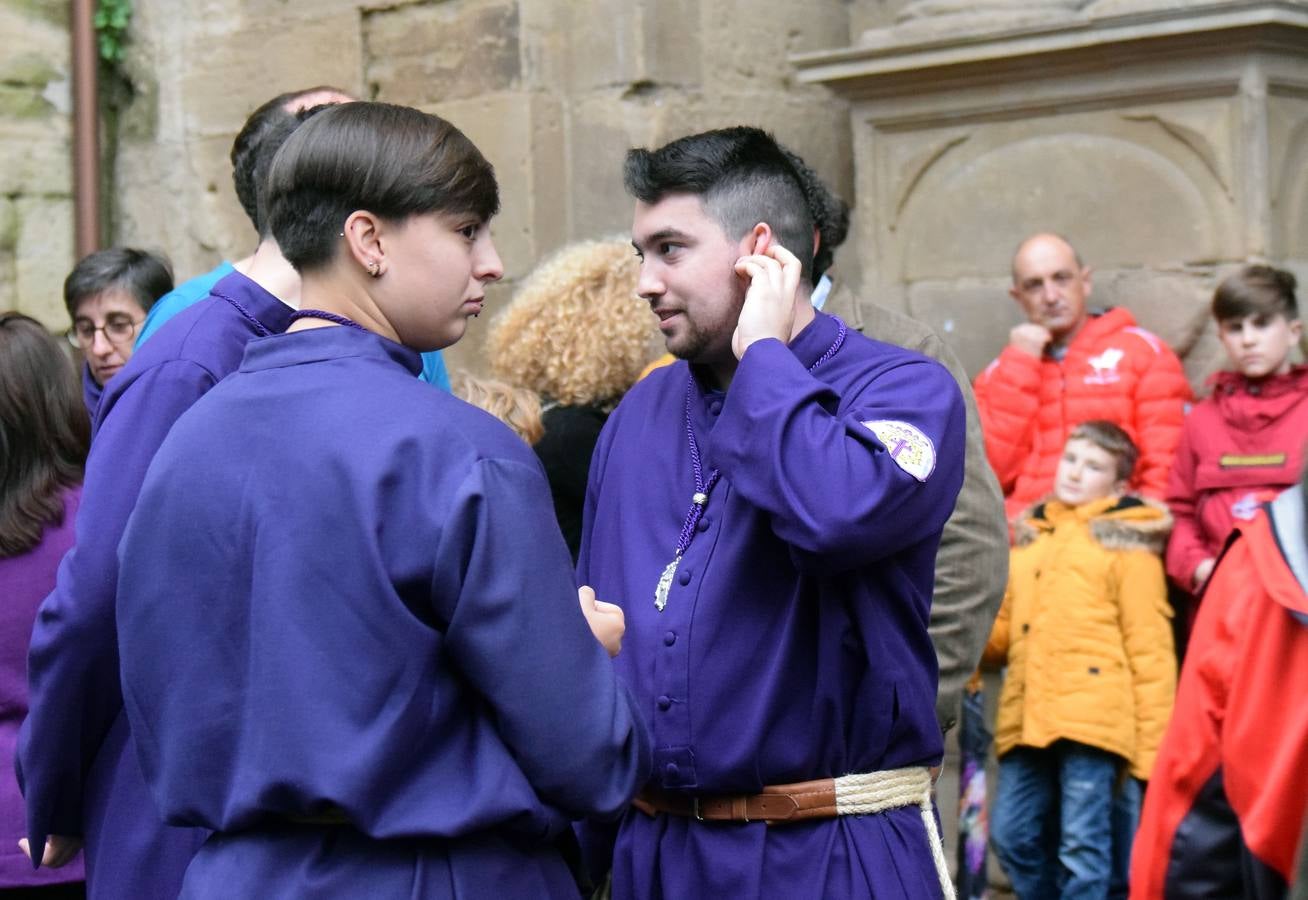 Fotos: Suspendida la procesión del Calvario de Logroño