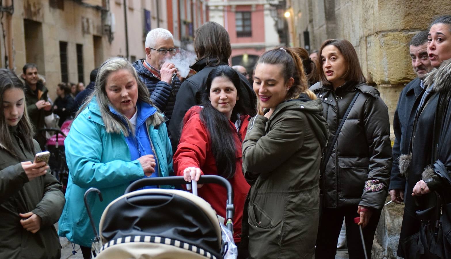 Fotos: Suspendida la procesión del Calvario de Logroño