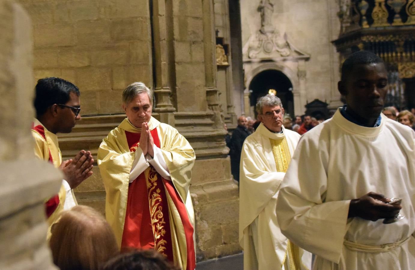 Fotos: Suspendida la procesión del Calvario de Logroño