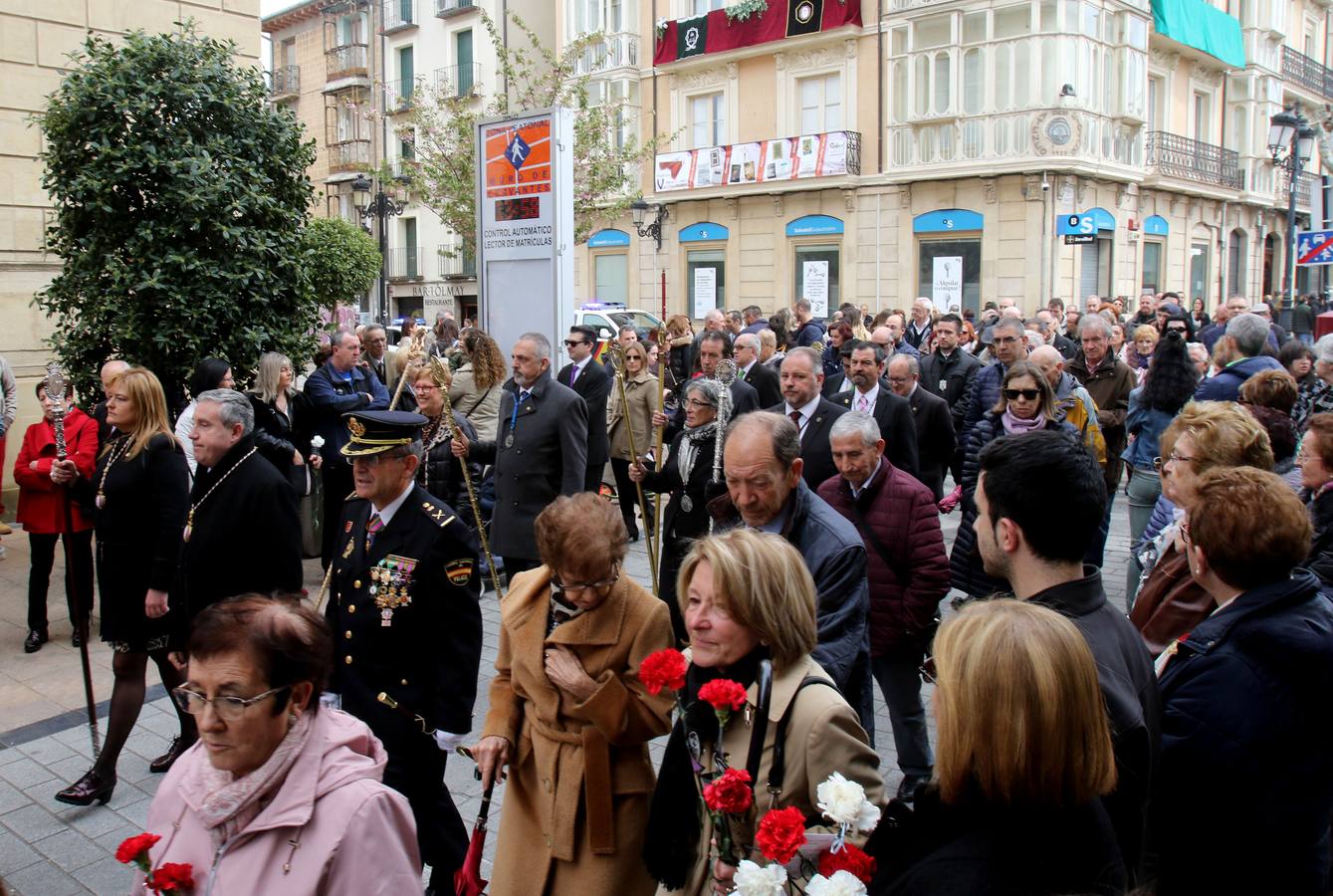 Fotos: Vía Crucis y traslado del Santo Cristo de las Ánimas de Logroño