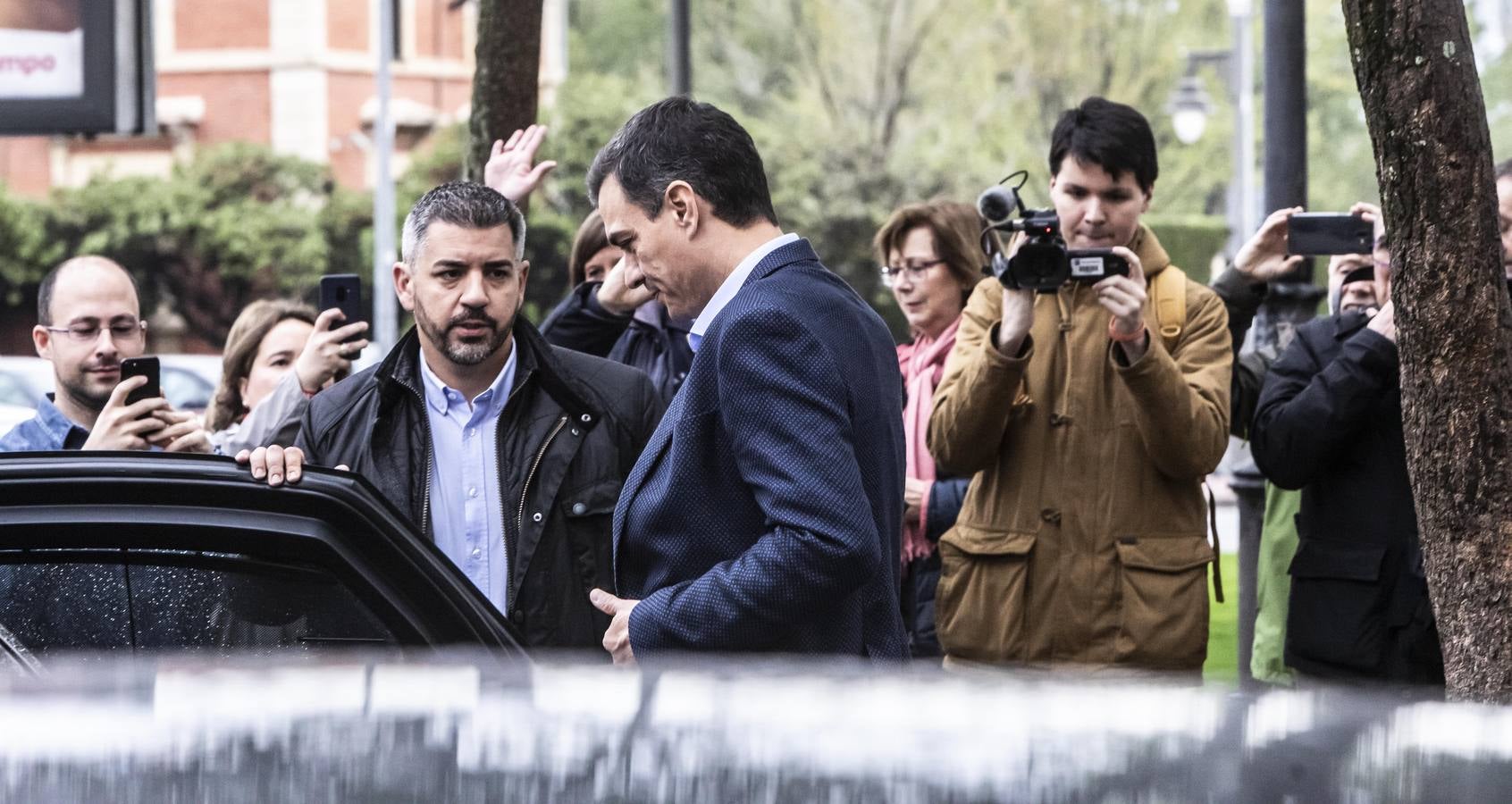 Fotos: Pedro Sánchez, en Logroño