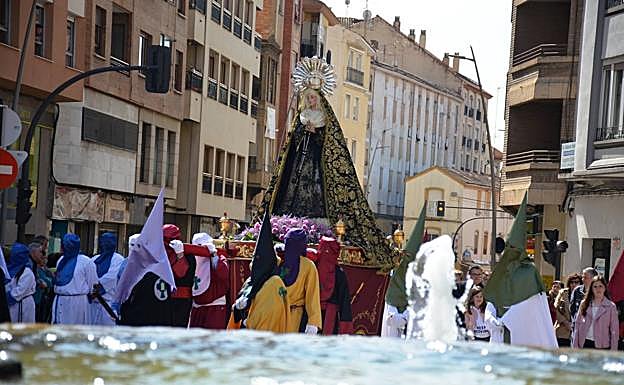 Galería. Procesión de la Soledad de María.