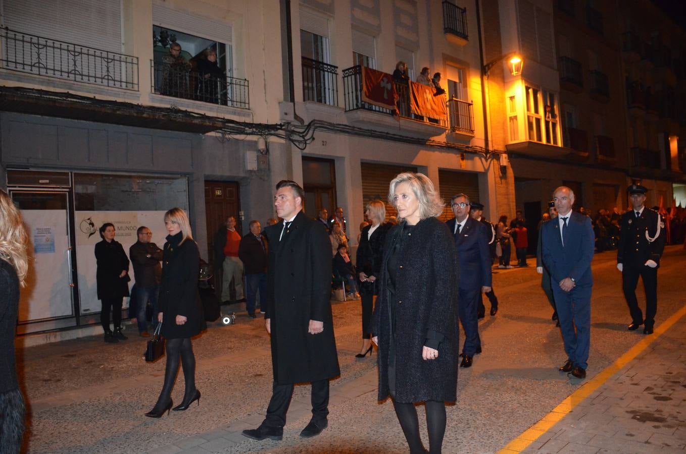 16 pasos de la cofradía de la Vera Cruz participiaron en la procesión.