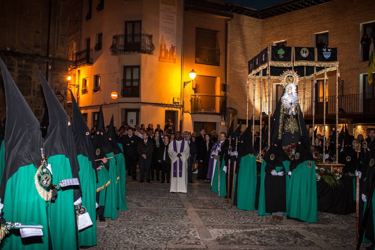 Fotos: Procesión del Santo Entierro en Santo Domingo