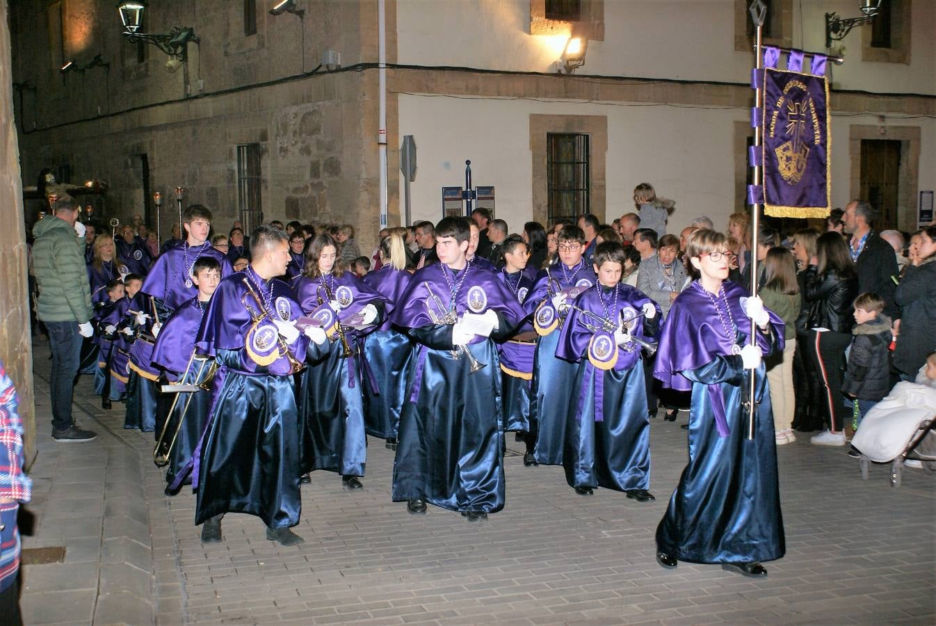 Fotos: Procesión de Viernes Santo en Nájera