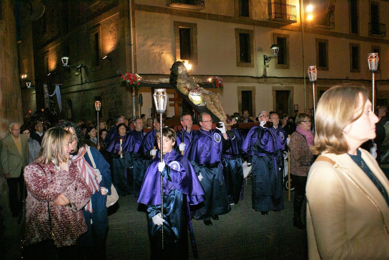 Fotos: Procesión de Viernes Santo en Nájera