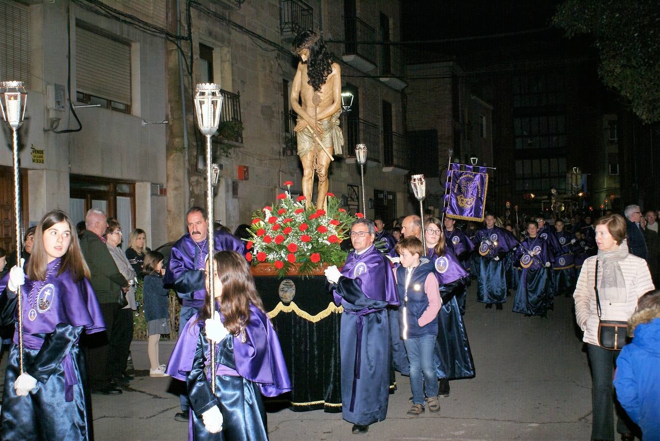 Fotos: Procesión de Viernes Santo en Nájera