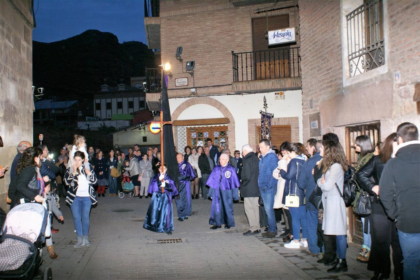 Fotos: Procesión de Viernes Santo en Nájera