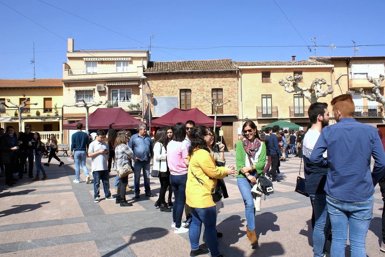 Feria de vinos y gastronomía en Uruñuela.