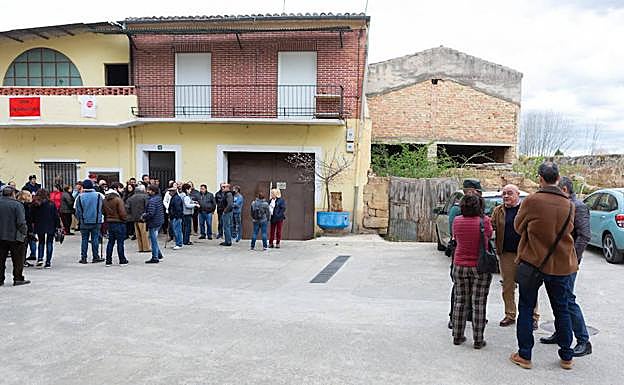 Imagen del últmo intento de desahucio, el seis de marzo pasado.