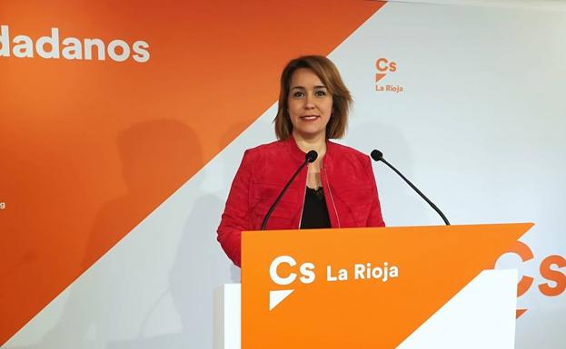 La candidata al Congreso, María Luisa Alonso.