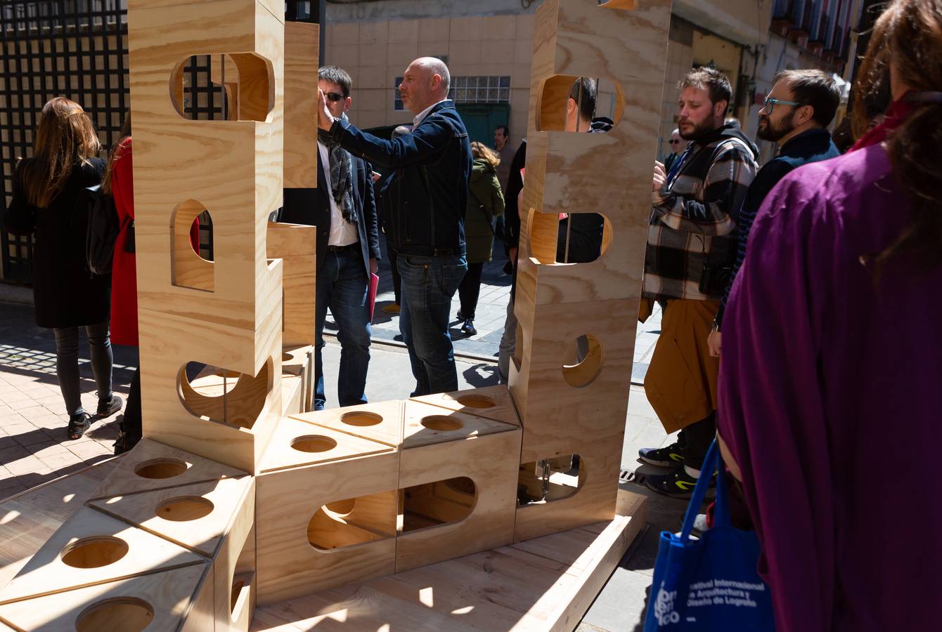 Un recorrido por las instalaciones del Festival Concéntrico 05, en Logroño