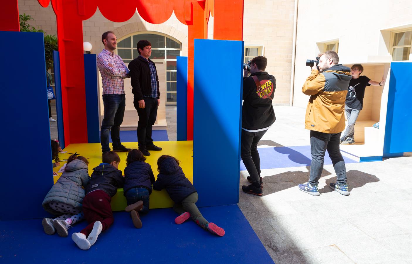 Un recorrido por las instalaciones del Festival Concéntrico 05, en Logroño