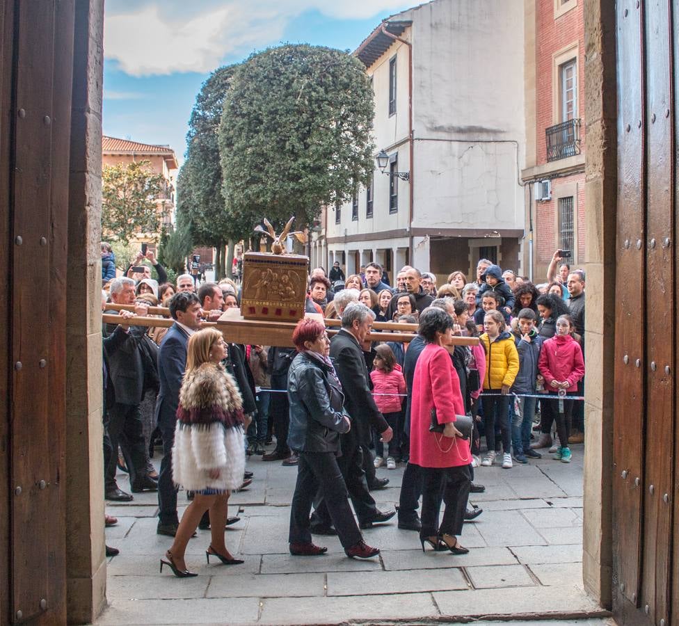 El cardenal Ricardo Blázquez y el obispo Carlos Escribano presidieron la inauguración del Año Jubilar y la apertura de la puerta del Perdón.