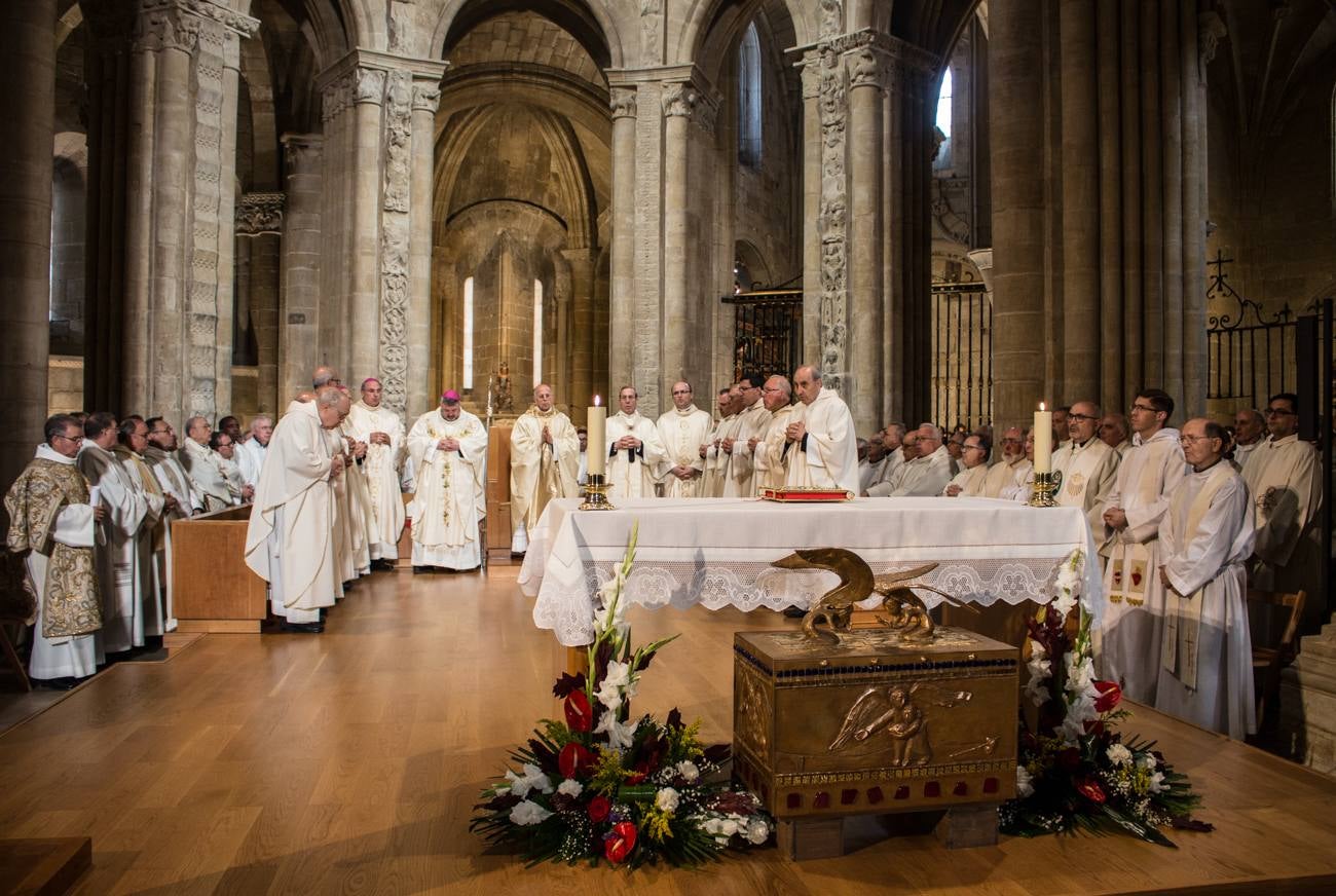 El cardenal Ricardo Blázquez y el obispo Carlos Escribano presidieron la inauguración del Año Jubilar y la apertura de la puerta del Perdón.