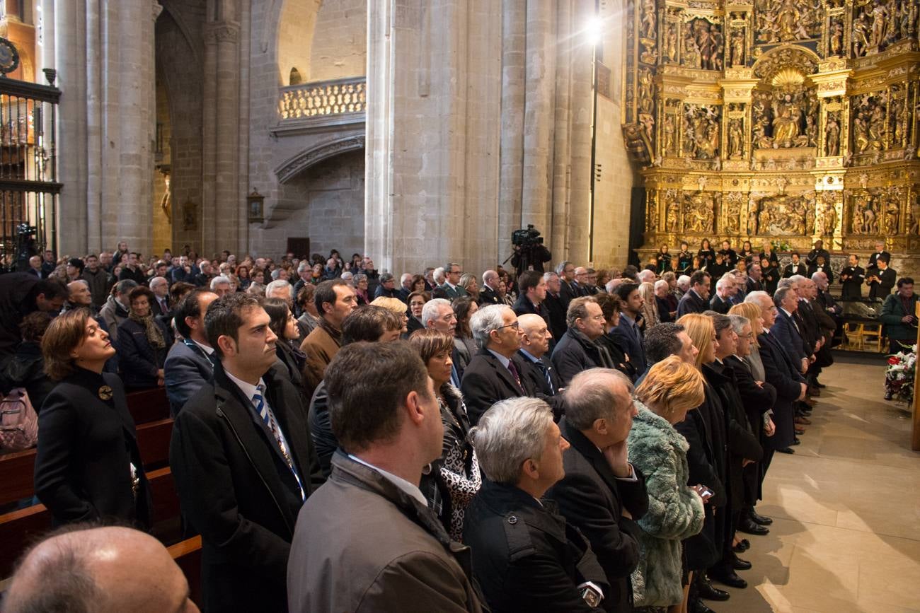 El cardenal Ricardo Blázquez y el obispo Carlos Escribano presidieron la inauguración del Año Jubilar y la apertura de la puerta del Perdón.