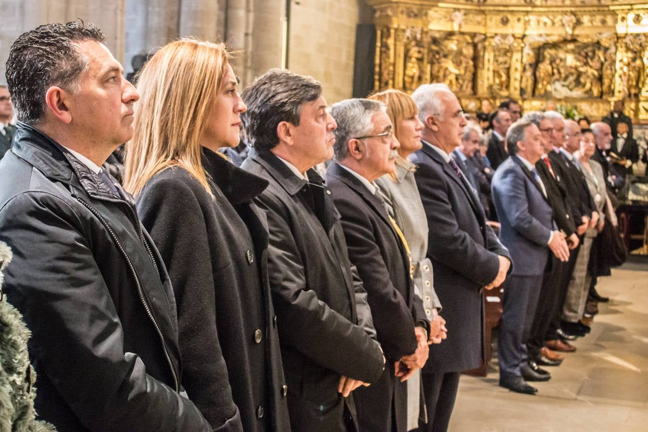 El cardenal Ricardo Blázquez y el obispo Carlos Escribano presidieron la inauguración del Año Jubilar y la apertura de la puerta del Perdón.